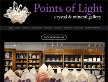 Tablet Screenshot of pointsoflight.net